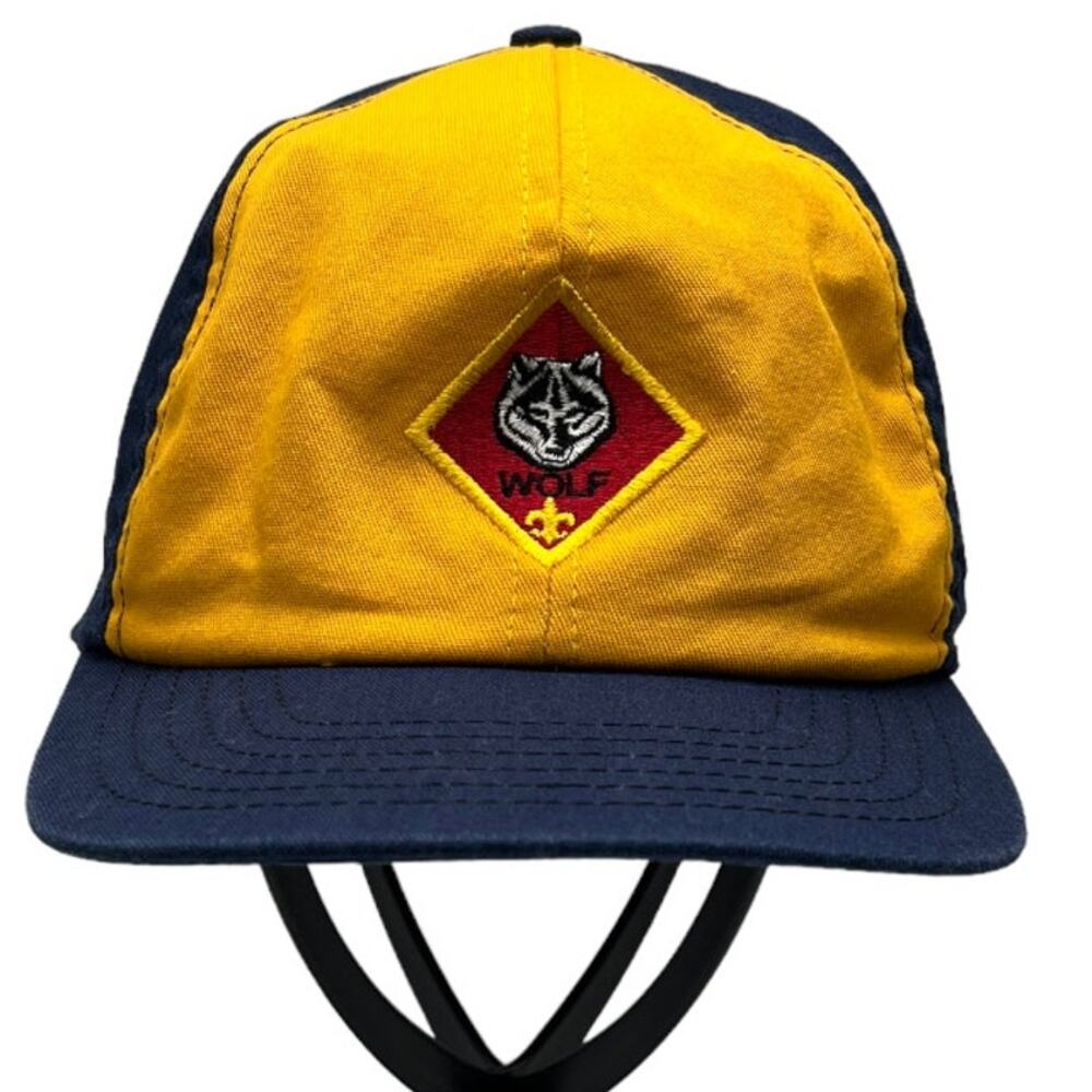 Boy Scouts of America Baseball Cap with Wolf Patch M/L